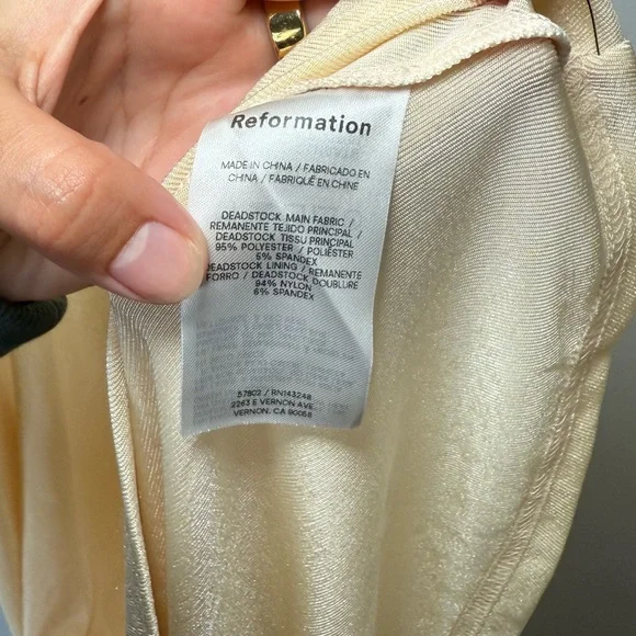 Reformation Lupe Knit Dress Size small